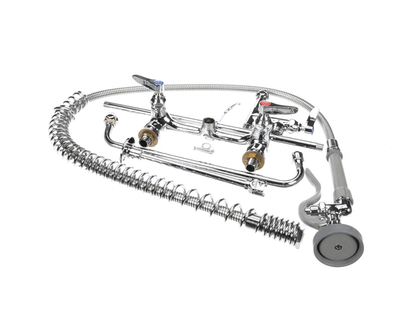T&S Brass B-0133-01 Easyinstall Pre-Rinse, Spring Action, 8 (TSB-0133-01)