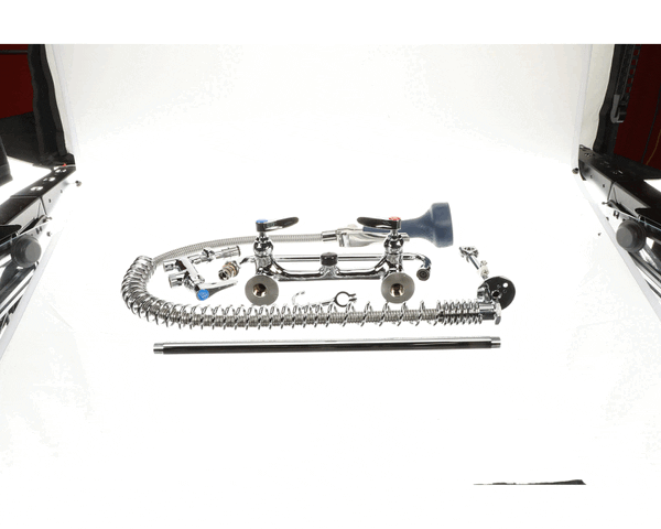 T&S Brass B-0133-A12-B08C Easyinstall Pre-Rinse, Spring Action, 8 (TSB-0133-A12-B08C)