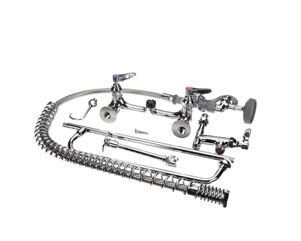 T&S Brass B-0133-Adf14-B Easyinstall Pre-Rinse, Spring Action, 8 (TSB-0133-ADF14-B)