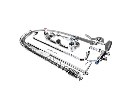 T&S Brass B-0133-Adf16-B Easyinstall Pre-Rinse Unit: 8 Wall Mount (TSB-0133-ADF16-B)
