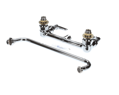 T&S Brass B-0231-Cc Double Pantry Faucet, Wall Mount, 8 Cent (TSB-0231-CC)