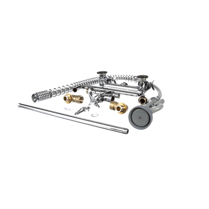 T&S Brass B-0287 Big-Flo Pre-Rinse Unit: 8 Wall Mount, 12 (TSB-0287)