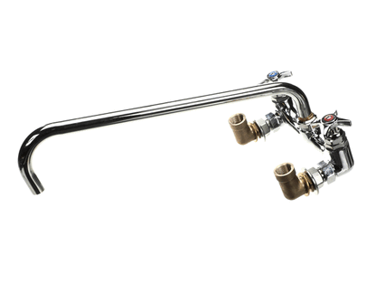 T&S Brass B-0291 Big-Flo Mixing Faucet, Wall Mount, 8 Cen (TSB-0291)