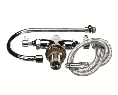 T&S Brass B-0300 Double Pantry Faucet, Single Hole Base, (TSB-0300)