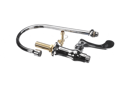 T&S Brass B-0308-04 Single Pantry Faucet, Deck Mount, Swivel (TSB-0308-04)