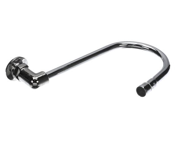 T&S Brass B-0537 Rigid Gooseneck, Wall Mount, 2.2 Gpm Aer (TSB-0537)
