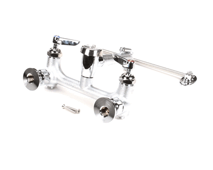 T&S Brass B-0665-Cr-Bstr Service Sink, Cerama Cartridges W/ Check (TSB-0665-CR-BSTR)