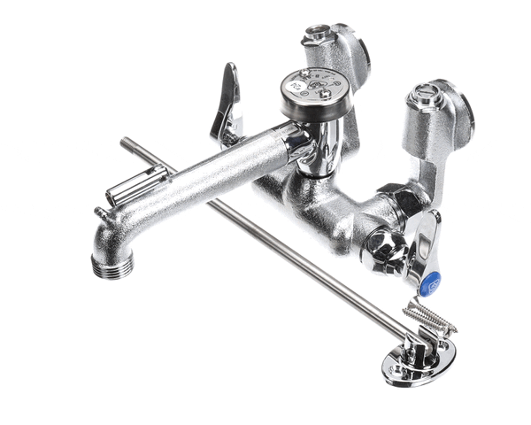 T&S Brass B-0667-Rgh Service Sink Faucet, Wall Mount, Adjusta (TSB-0667-RGH)