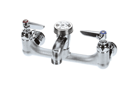 T&S Brass B-0674-Rgh Service Sink Faucet, Wall Mount, 8 Cente (TSB-0674-RGH)