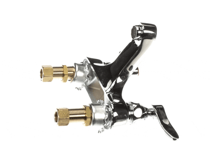 T&S Brass B-0871 Lavatory Faucet, Deck Mount, 4 Centers, (TSB-0871)