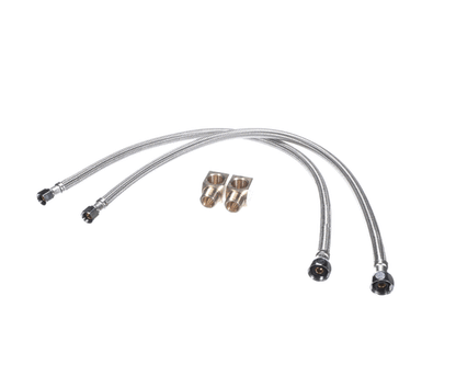 T&S Brass B-1105-Kit Inlet Kit, 1/2Npt Close Elbows, 24 Flex (TSB-1105-KIT)