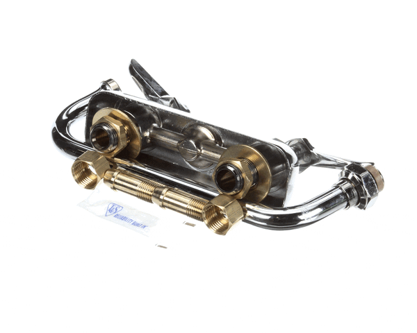 T&S Brass B-1111 Workboard Faucet, Deck Mount, 4 Centers, (TSB-1111)