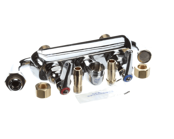 T&S Brass B-1116 Workboard Faucet, Wall Mount, 4 Centers, (TSB-1116)