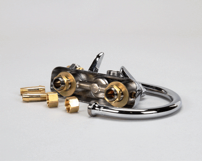 T&S Brass B-1146 Workboard Faucet, 4 Wall Mount, 133X Swi (TSB-1146)