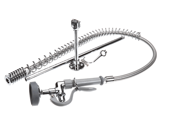 T&S Brass B-2250-B-18R Pre-Rinse Assembly, 44 Ss Flex Hose, B-0 (TSB-2250-B-18R)