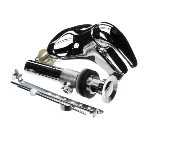 T&S Brass B-2710 Single Lever Faucet, 4 Centerset, 4 Hand (TSB-2710)