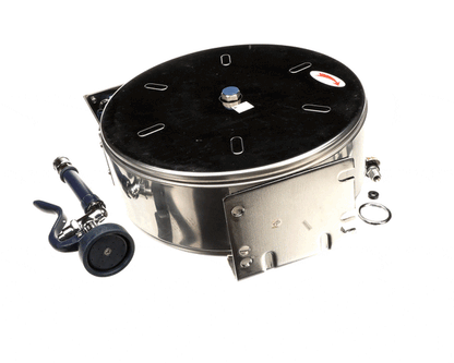 T&S Brass B-7122-C01 Hose Reel,Enclosed,Stainless Steel,30'Ho (TSB-7122-C01)