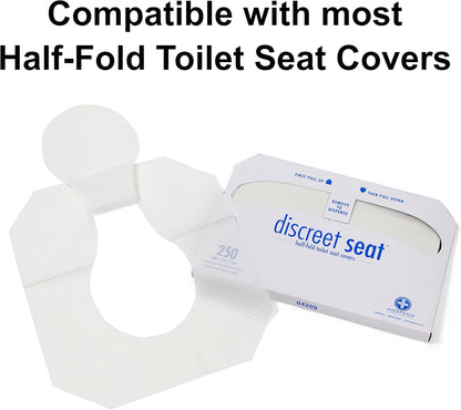 Hospeco® Health Gards® Metal Half Fold Toilet Seat Cover Dispenser w/ Square Corners (HOSTSC-1)