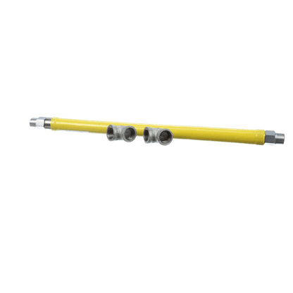 T&S Brass Hg-2D-24 Gas Hose, Free Spin Fittings, 3/4 Npt, 2 (TSHG-2D-24)