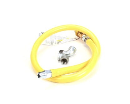 T&S Brass Hg-4C-48 Gas Hose W/Quick Disconnect, 1/2 Npt, 48 (TSHG-4C-48)