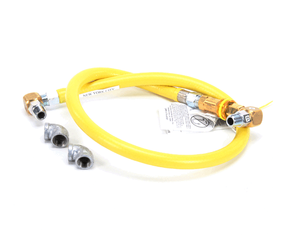 T&S Brass Hg-4C-48S Gas Hose W/Quick Disconnect, 1/2 Npt, 48 (TSHG-4C-48S)