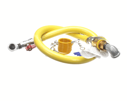 T&S Brass Hg-4D-48K Gas Hose W/Quick Disconnect, 3/4 Npt, 48 (TSHG-4D-48K)