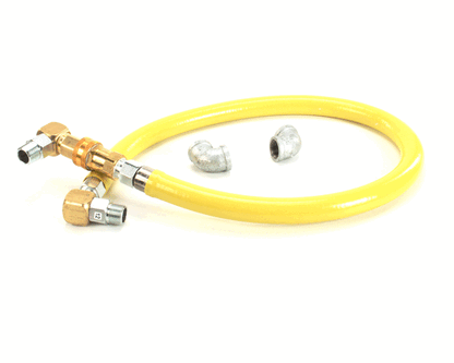 T&S Brass Hg-4D-48S Gas Hose W/Quick Disconnect, 3/4 Npt, 48 (TSHG-4D-48S)