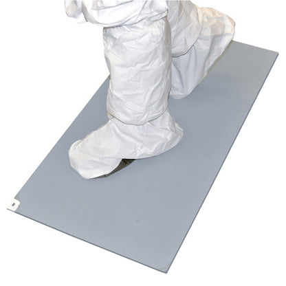 High-Tech Conversions Gray Tacky Traxx Mat 24x36, 120/Case (HOSTT-2436-34G)