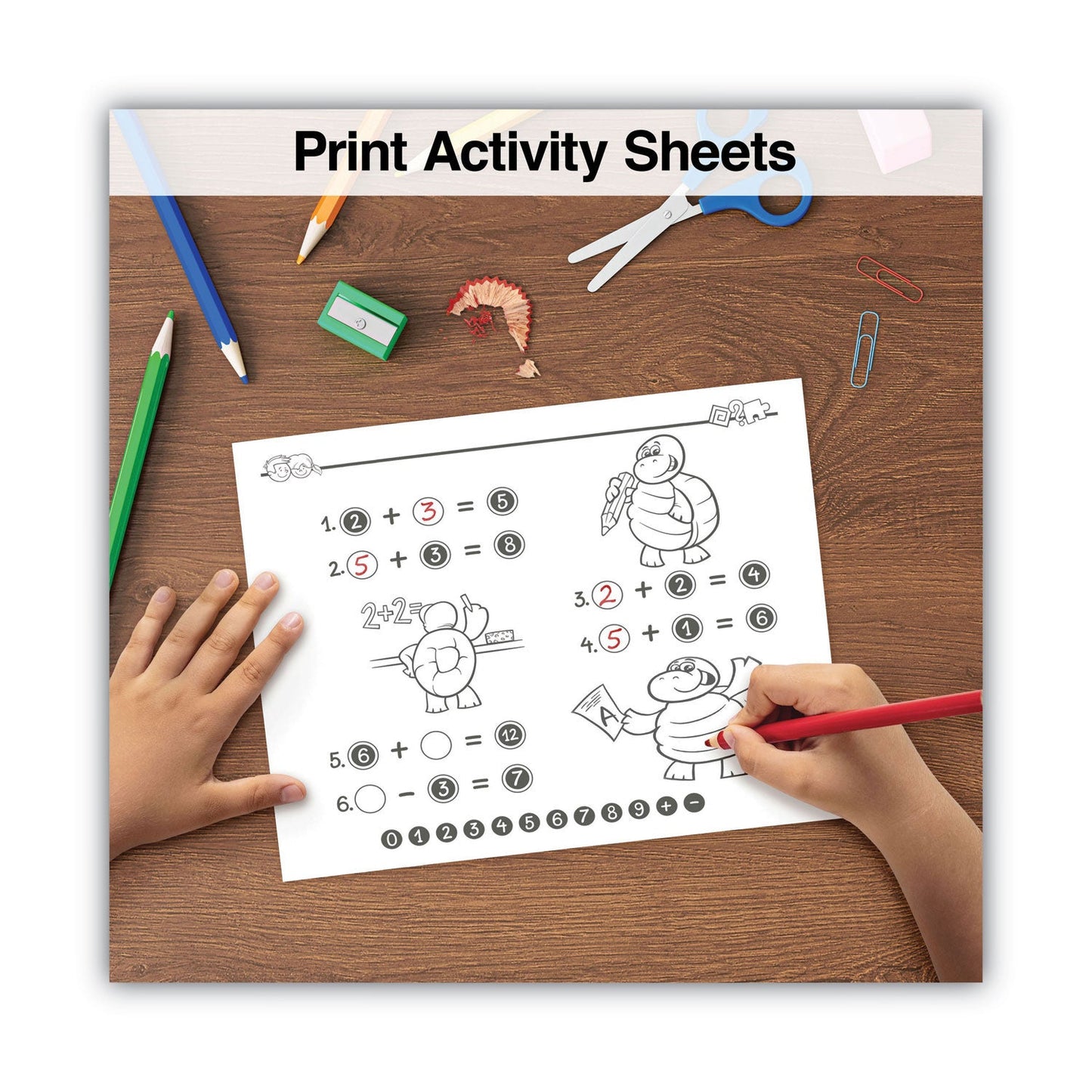 TRU RED Printer Paper, 92 Bright, 20 lb Bond Weight, 8.5 x 11, 500 Sheets/Ream, 10 Reams/Carton (TUD135848)