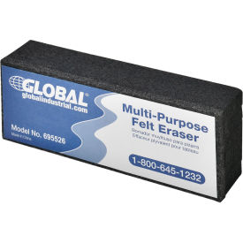 Global Industrial Dry Erase Eraser - Pack of 6 (WB695526PK)