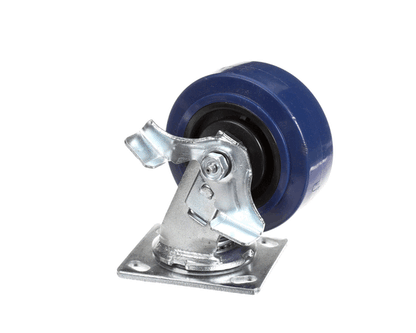 Town Food Service 250505A 5" Plate Caster W/Brake, 900# Cap (TWN250505A)