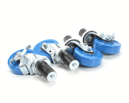 Town Food Service 250510 Sm/Sr Caster Set, 4Â€ Dia., 2 W/Brake (TWN250510)