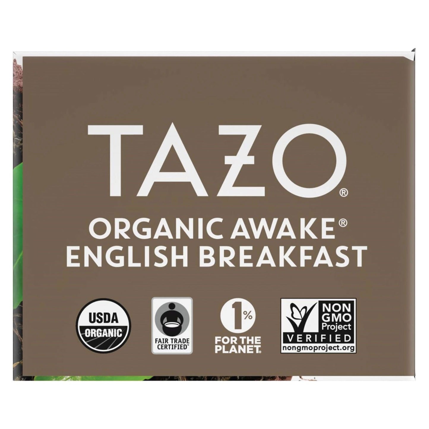 Seattle's Best Tea Bags, Organic Awake English Breakfast, 16/Box, 6 Boxes/Carton (TZO00303)