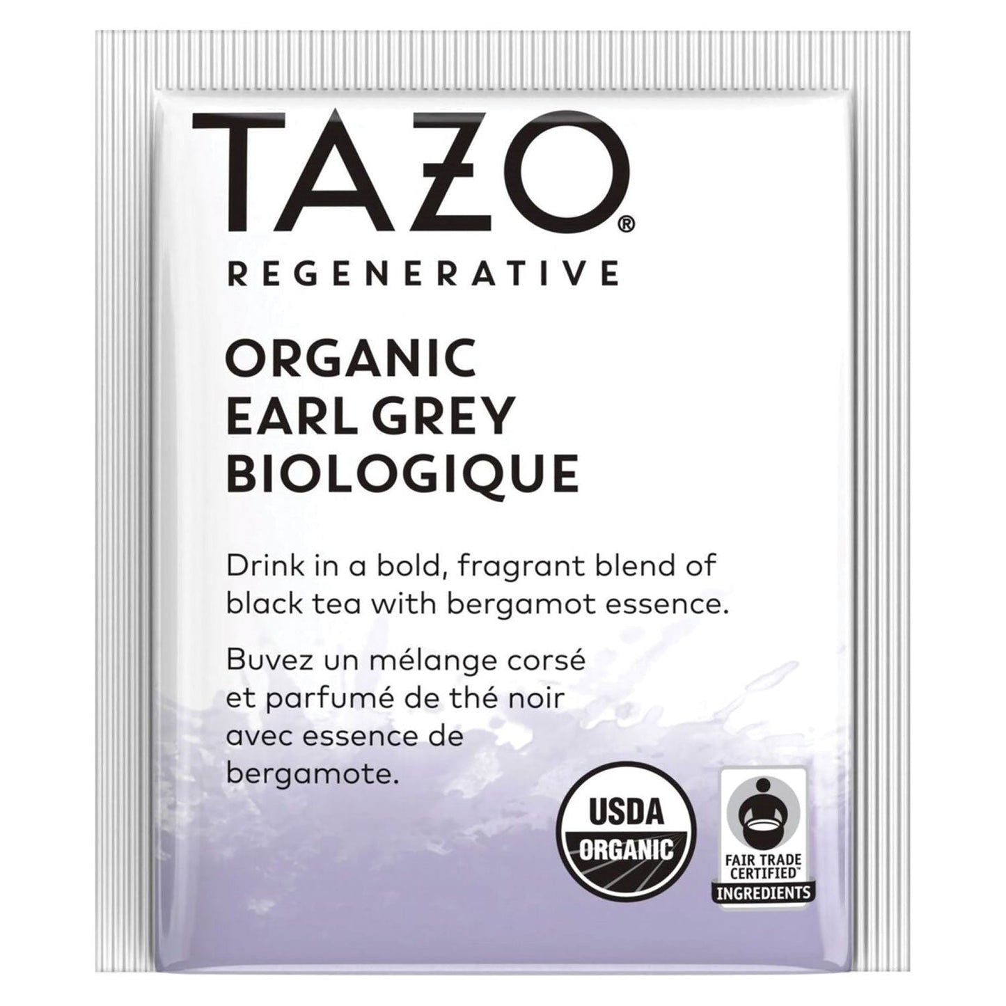 Seattle's Best Tea Bags, Organic Earl Grey, 16/Box, 6 Boxes/Carton (TZO00352)