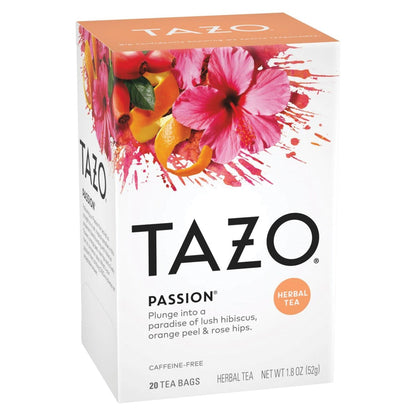 Seattle's Best Tea Bags, Passion, 20/Box, 6 Boxes/Carton (TZO20045)