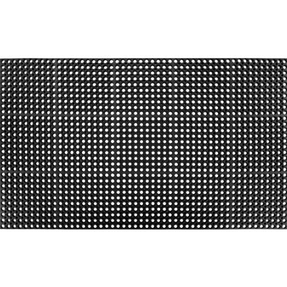 Global Industrial Drainage Mat, 3'W x 5'L, 7/8" Thick, Black (WB670821)