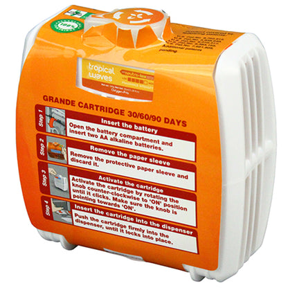 Impact® Oxygen-Pro Grande 30/60/90 Day Cartridge, Tropical Waves, 6/Case (IMPU201G-TW)