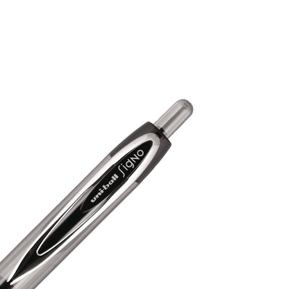 uniball Signo 207 Gel Pen, Retractable, Medium 0.7 mm, Assorted Ink and Barrel Colors, 5/Pack (UBC261221)