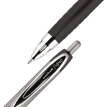 uniball Signo 207 Gel Pen, Retractable, Medium 0.7 mm, Assorted Ink and Barrel Colors, 5/Pack (UBC261221)