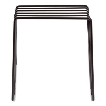 U Brands Vena Wire Letter Sorter, 5 Sections, Assorted Sizes, 3.94 x 5.24 x 6.1, Black (UBR3841U0312)