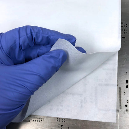 High-Tech Conversions ULTIMATE 60™ Non-Sterile Polyester Knit Cleanroom Wipes w/ Sealed-Edges, Standard Weight (115 GSM), 9"x9", 150/Bag (HOSULT60-99)