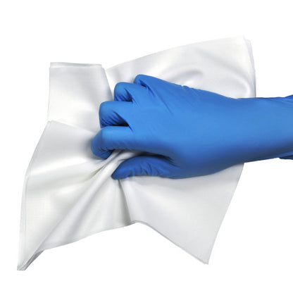 High-Tech Conversions ULTIMATE 70® Non-Sterile Polyester Knit Cleanroom Wipes w/ Sealed-Edges, Heavy Weight (140 GSM), 9"x9", 150/Bag (HOSULT70-99)