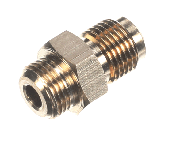 Unic Mi36 Brass Nipple - 1/8 Bspm X 1/8 Bspm (UNCMI36)