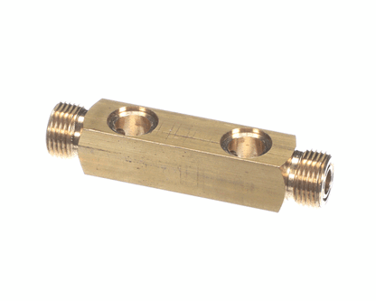 Unic Rb4010 Brass Dual-Banjo Manifold - 3/8 Bspm X 3 (UNCRB4010)