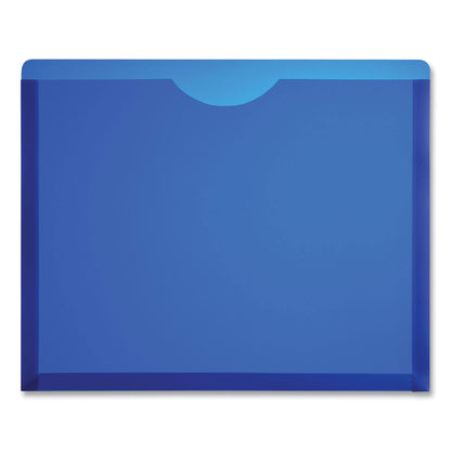 Universal Expanding Poly File Jackets, 1 Section, Straight Tab, Letter Size, Assorted, 10/Pack (UNV50750)