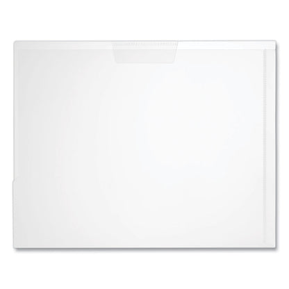 Universal Project Poly Jackets, Letter Size, Clear, 5/Pack (UNV50760)