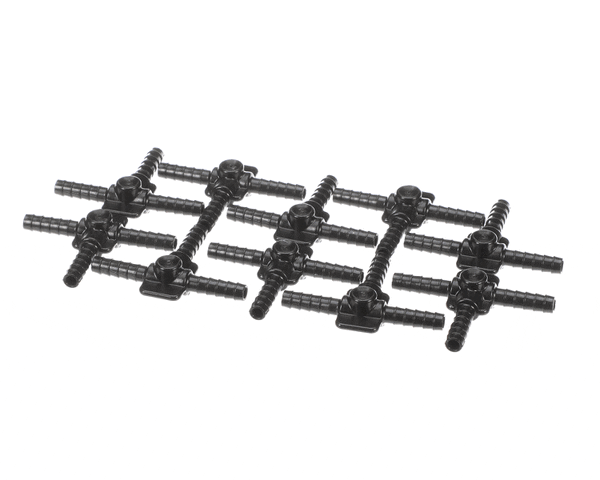 Unox Kvl1127A 6Mm Barbed T-Shaped Fitting 10 Pcs Kit (UNXKVL1127A)