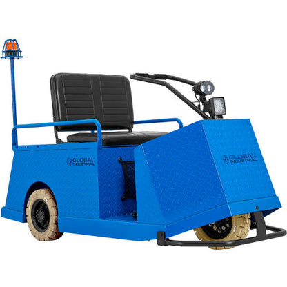 Global Industrial 2-Seat Warehouse Personnel Carrier, 24V (WB800574)