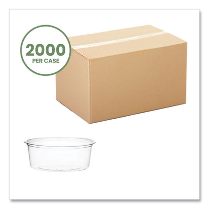 Vegware Portion Pots, 2 oz, Clear, 2,000/Carton (VEGCF7057)