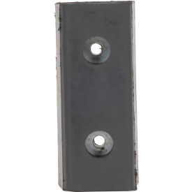 Global lndustrial Molded Dock Bumper, Rectangular, 10Wx4-1/2H, Black (WBB184085)